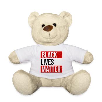 Black Lives Matter - Nounours - blanc - Devant