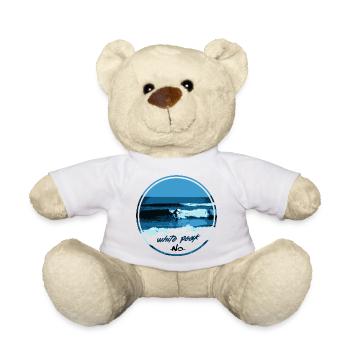 White peak - Teddy Bear - white - Front