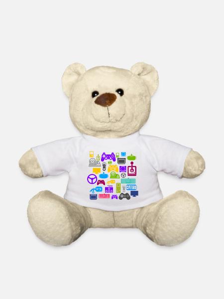 Gaming Gaming Gaming Gaming Gaming Gaming Gaming - Teddy - Weiß