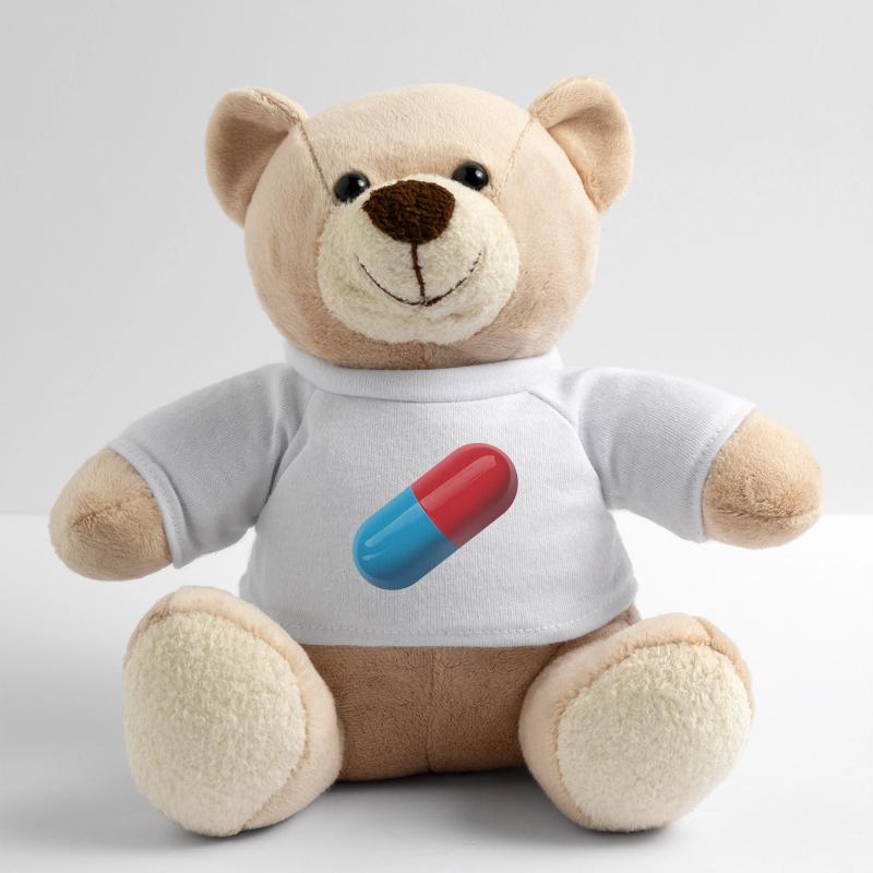 Trendy Pill Design Teddy Bear