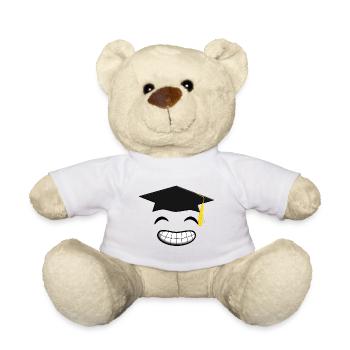 Etude Terminée Heureux Happy Bachelor Mastère - Nounours - blanc - Devant