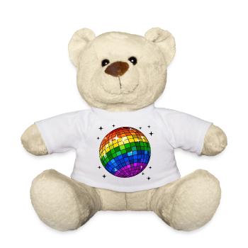 Lesbisch Schwul Stolz Ehe Lgbt Csd Homosexuell - Teddy - Weiß - Vorne