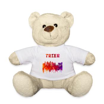 Trier Syline Design / Geschenkidee - Teddy - Weiß - Vorne