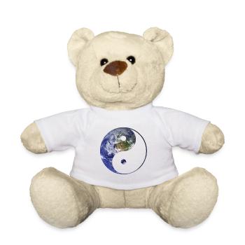 yin and yang earth - Teddy - Weiß - Vorne