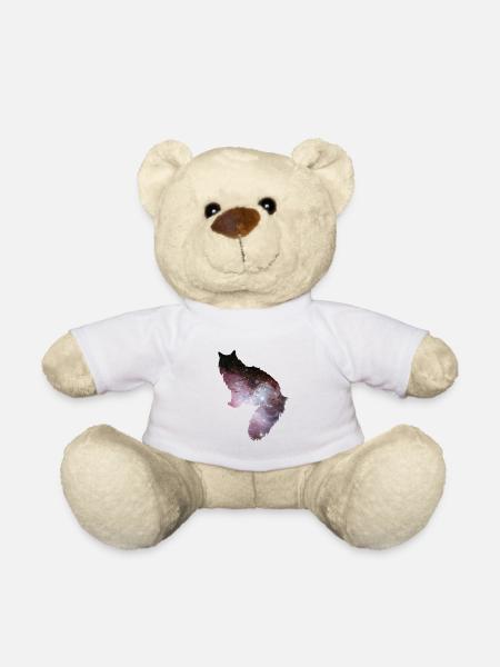 Katze Galaxie 2 - Teddy - Weiß