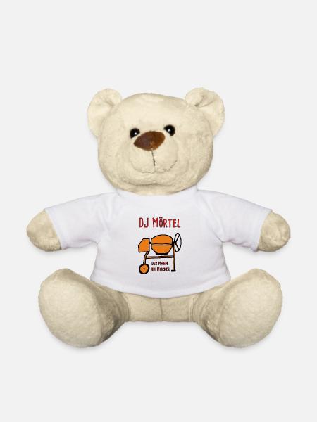 Dj Mörtel - Der Mann am Mischer - Teddy - Weiß
