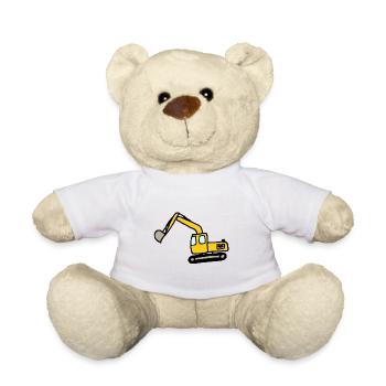 Bagger - Teddy - Weiß - Vorne