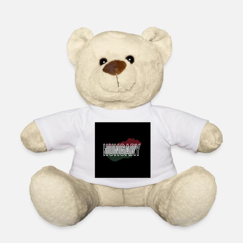 Ungarn - Teddy - Weiß