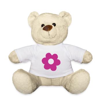 Bloom garden blooming flower plant gardener flowers - Teddy Bear - white - Front