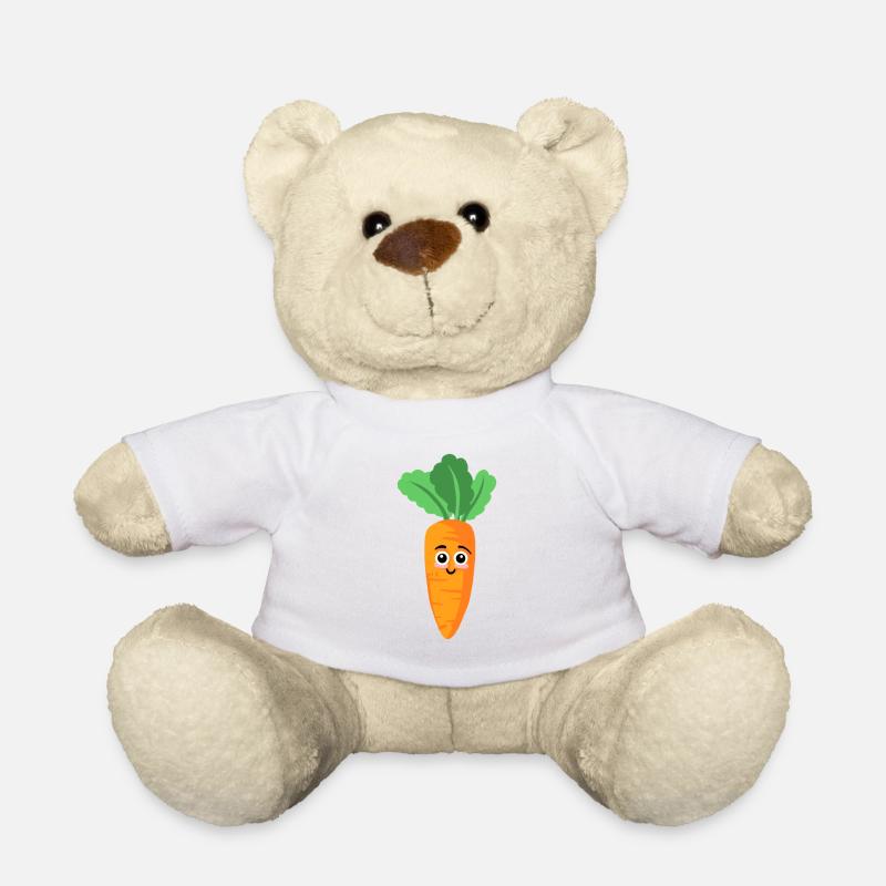Karotte - Teddy - Weiß