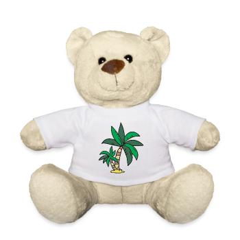 Palme - Teddy - Weiß - Vorne