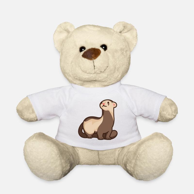 Frettchen - Teddy - Weiß