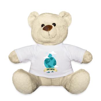 Save water - Teddy Bear - white - Front