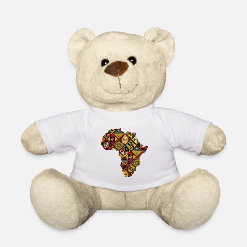 My African Dream - Teddy Bear - white