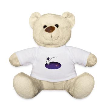 space fisherman - Nounours - blanc - Devant