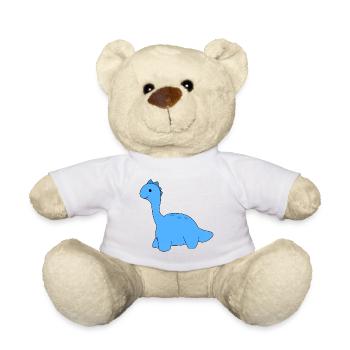 Dinosaure Dino - Nounours - blanc - Devant