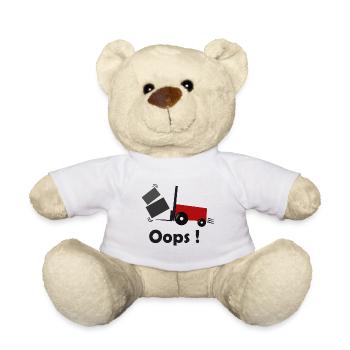 Logistiker - Teddy - Weiß - Vorne