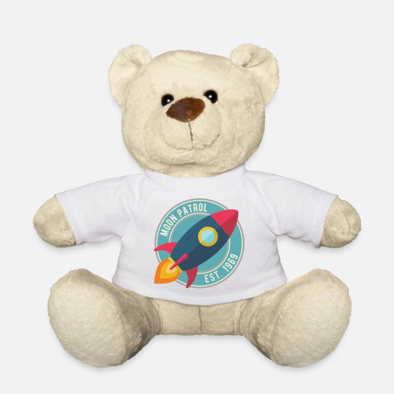 Rakete Moon Patrol Rocket - Teddy - Weiß