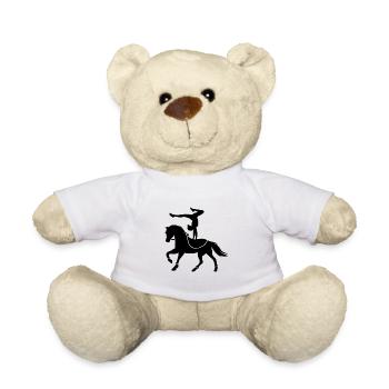 Voltigieren Volti - Teddy - Weiß - Vorne