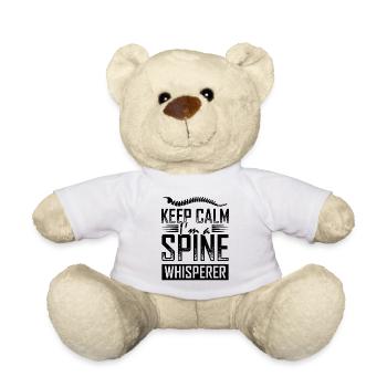 Chiropractor joke - Teddy Bear - white - Front