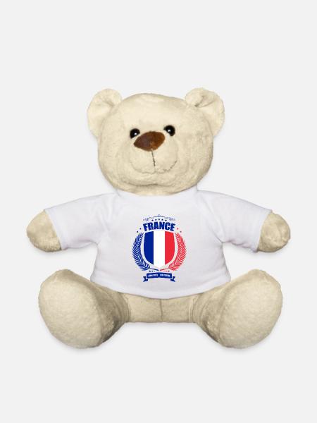 FRANCE MON PAYS - Nounours - blanc