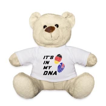 Dans mon ADN Allemagne et Australie / présent - Nounours - blanc - Devant