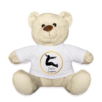Weitsprung. - Teddy - Weiß - Vorne