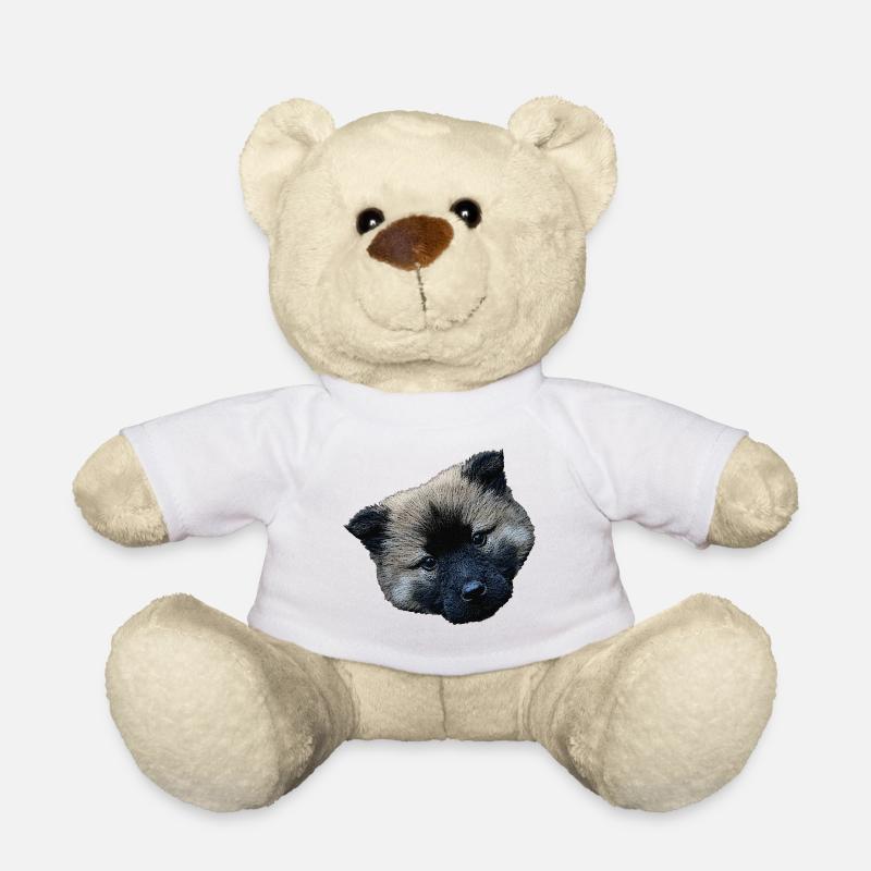 Fermeture du chiot, chiot eurasier - Nounours - blanc