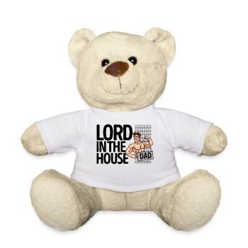 Père Papa Fête des Pères Fête des Hommes Fête des Hommes Drôle - Nounours - blanc - Devant