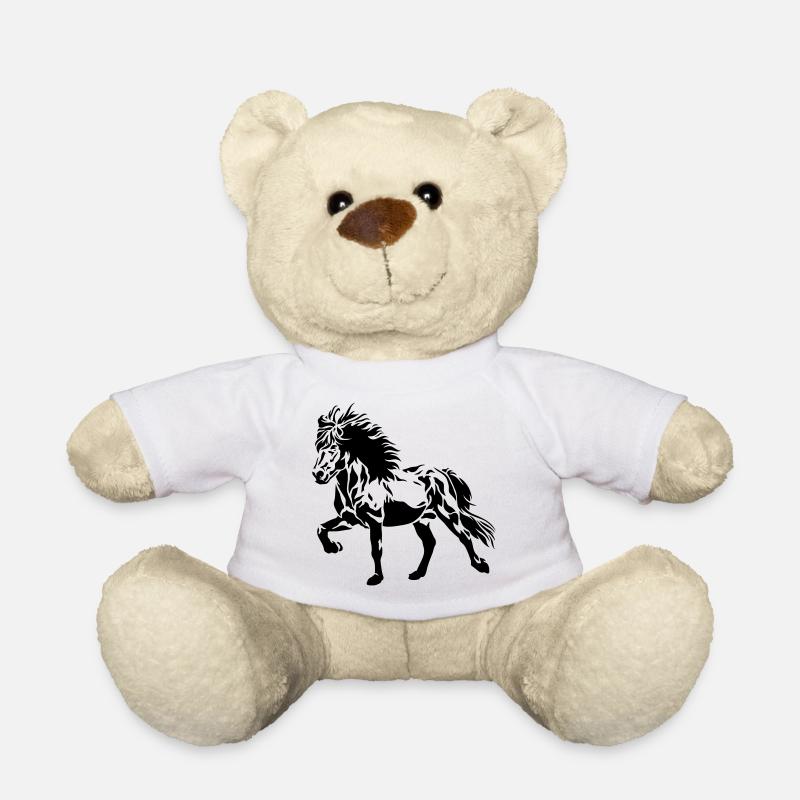 Töltendes Islandpferd No. 4 - Teddy - Weiß