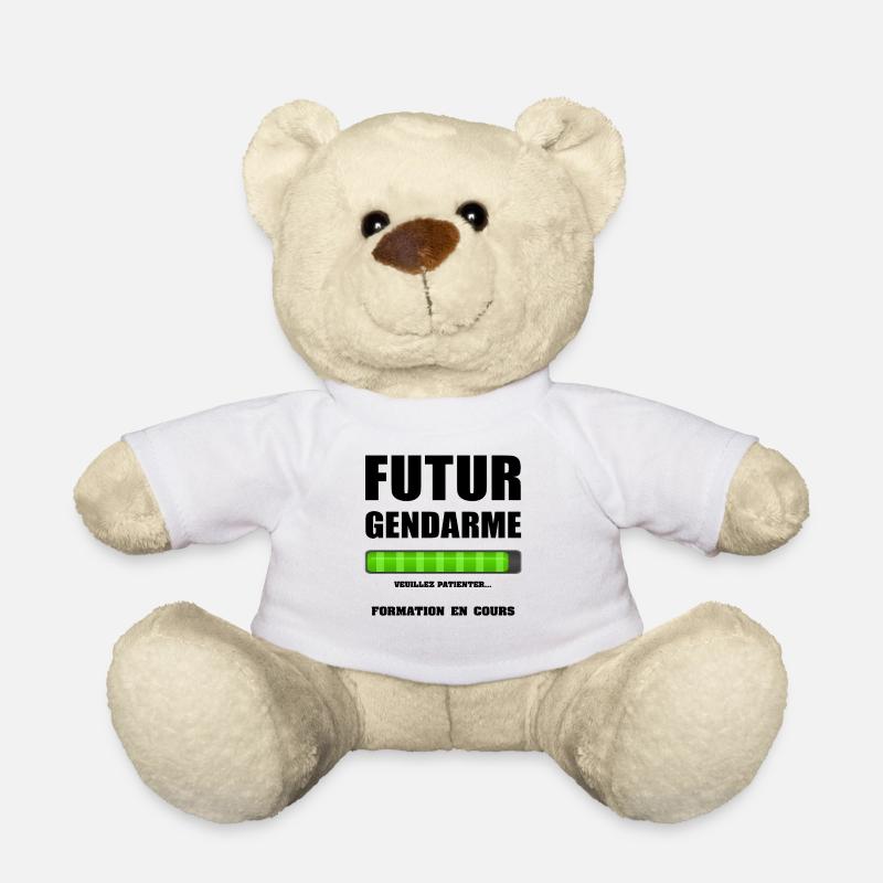 FUTUR GENDARME - Nounours - blanc