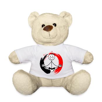 Zen-Meditation - Teddy - Weiß - Vorne
