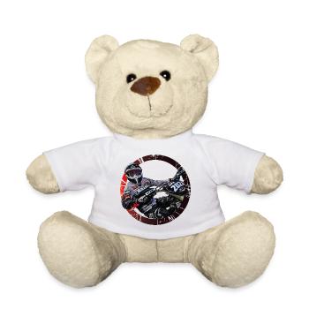 Motocross - Teddy - Weiß - Vorne