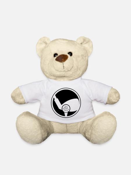 Golf - Golf Club / Sport - Elite - Teddy Bear - white