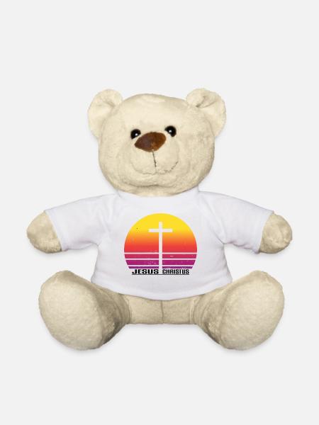 Jésus-Christ - Nounours - blanc