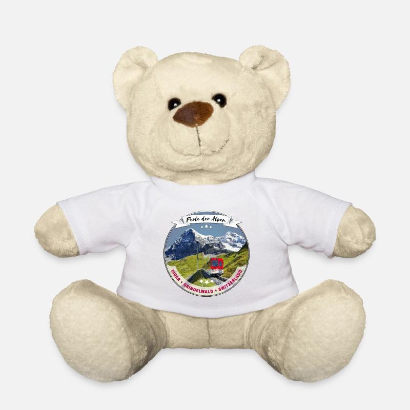 Eiger, Perle der Alpen - Teddy - Weiß