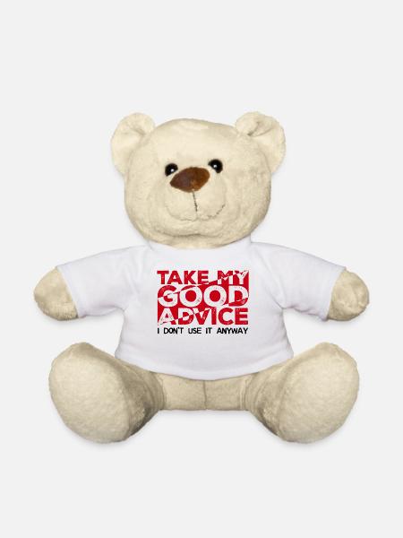 Cool blague Drôle de phrases - Nounours - blanc