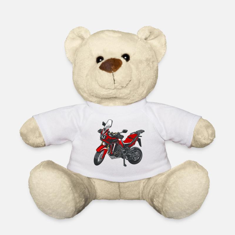 Africa Twin Enduro - solo trired - Teddy - Weiß