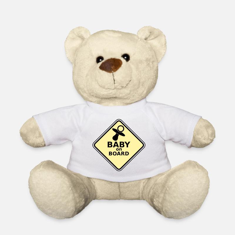 Bébé jaune - Nounours - blanc