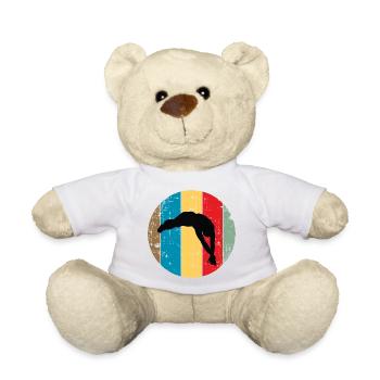 Plongeur / Natation - Nounours - blanc - Devant