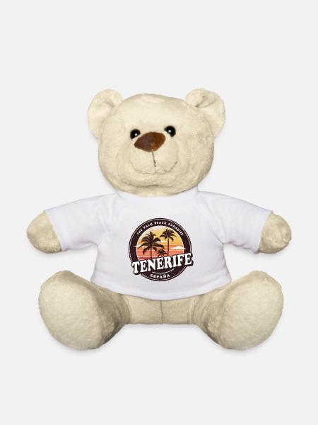 Teneriffa Spanien Vintage Beach Design - Teddy - Weiß