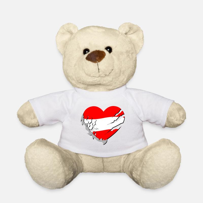Österreich - Österreich - Teddy - Weiß