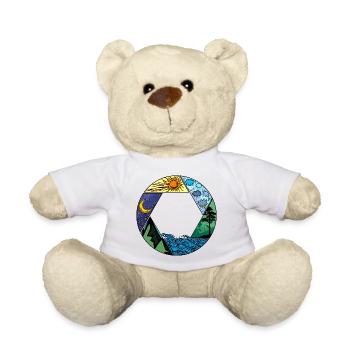 Mutter Natur Baum Umwelt - Teddy - Weiß - Vorne
