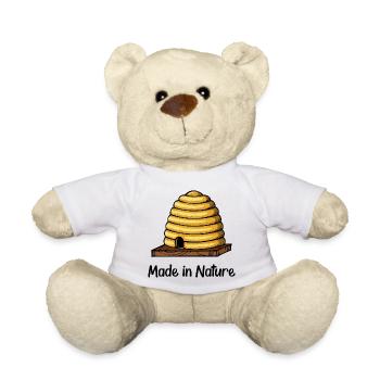 Lebensraum Statement Natur - Teddy - Weiß - Vorne
