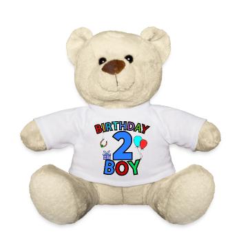 Birthday Boy 2 - Nounours - blanc - Devant