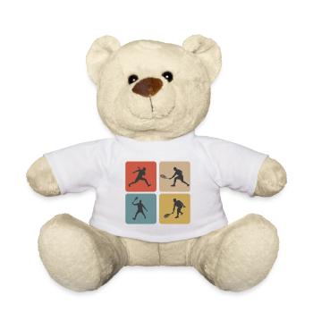 Squash Sport Design - Teddy - Weiß - Vorne