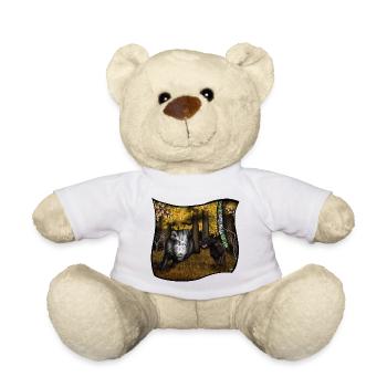 Chasse à la marche - Nounours - blanc - Devant