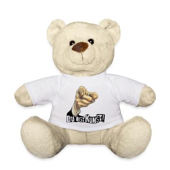 Jeder Mensch ist Kunst | DU BIST KUNST - Teddy - Weiß - Vorne