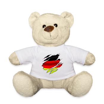 DEUTSCHLAND - Deutschland - Deutschland - Teddy - Weiß - Vorne