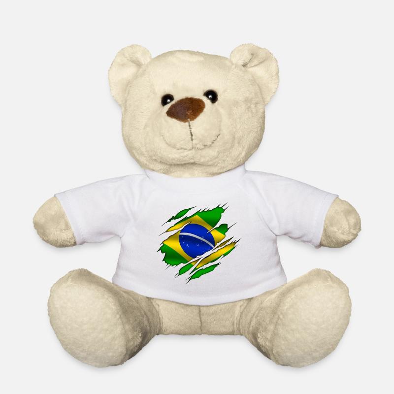 Brésil - Brésil - Nounours - blanc